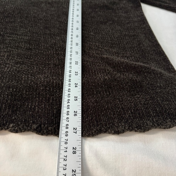 East West Women's Velvety Acrylic Long Sleeve V-Neck Sweater Brown Size 3X VTG - Picture 10 of 12